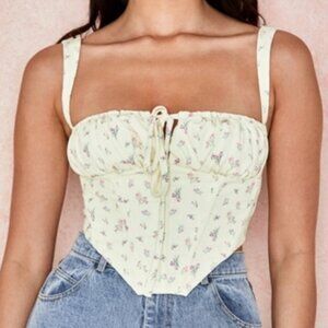 House of CB Floral Top